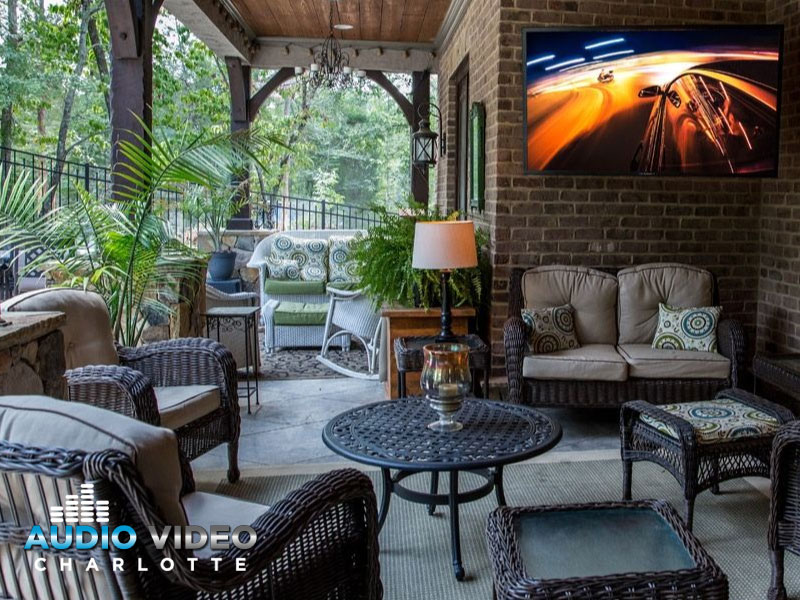 Weather Proofing Your Outdoor TV This Winter Audio Video Charlotte