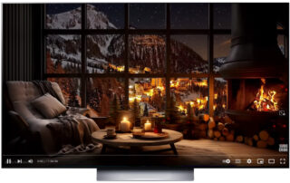 OLED55C3PUA - Yule Log at Christmas on OLE Smart TV