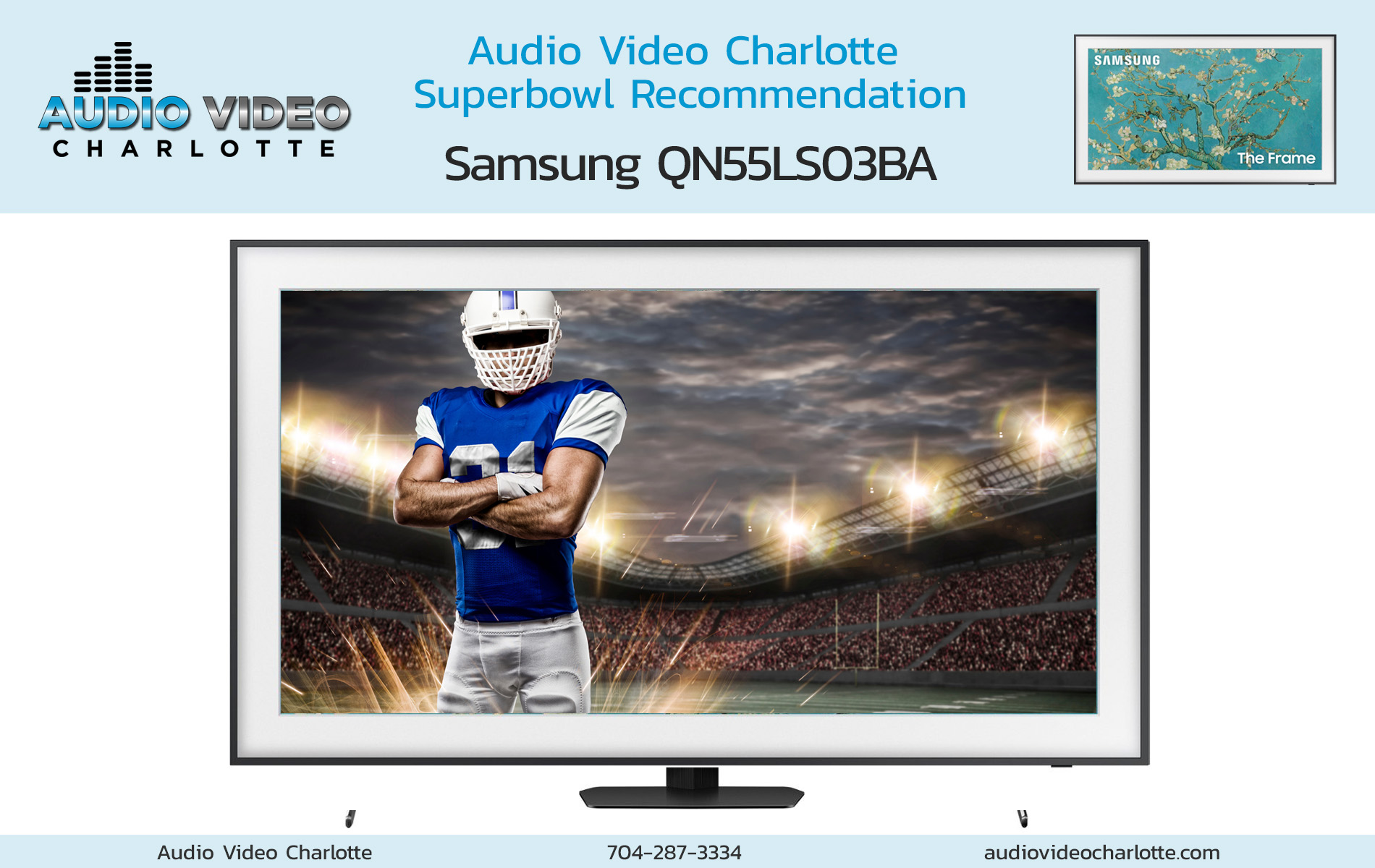 Samsung QN55LS03BA From Audio Video Charlotte