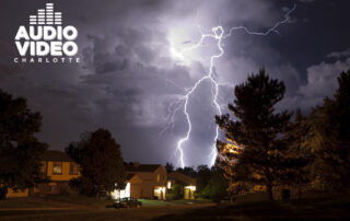 Audio Video Charlotte – Advice on Equipment Damaging Lightning Strikes.