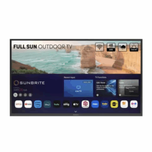 Sunbrite TV SB-FS-65-BL 65" Full Sun Outdoor TV