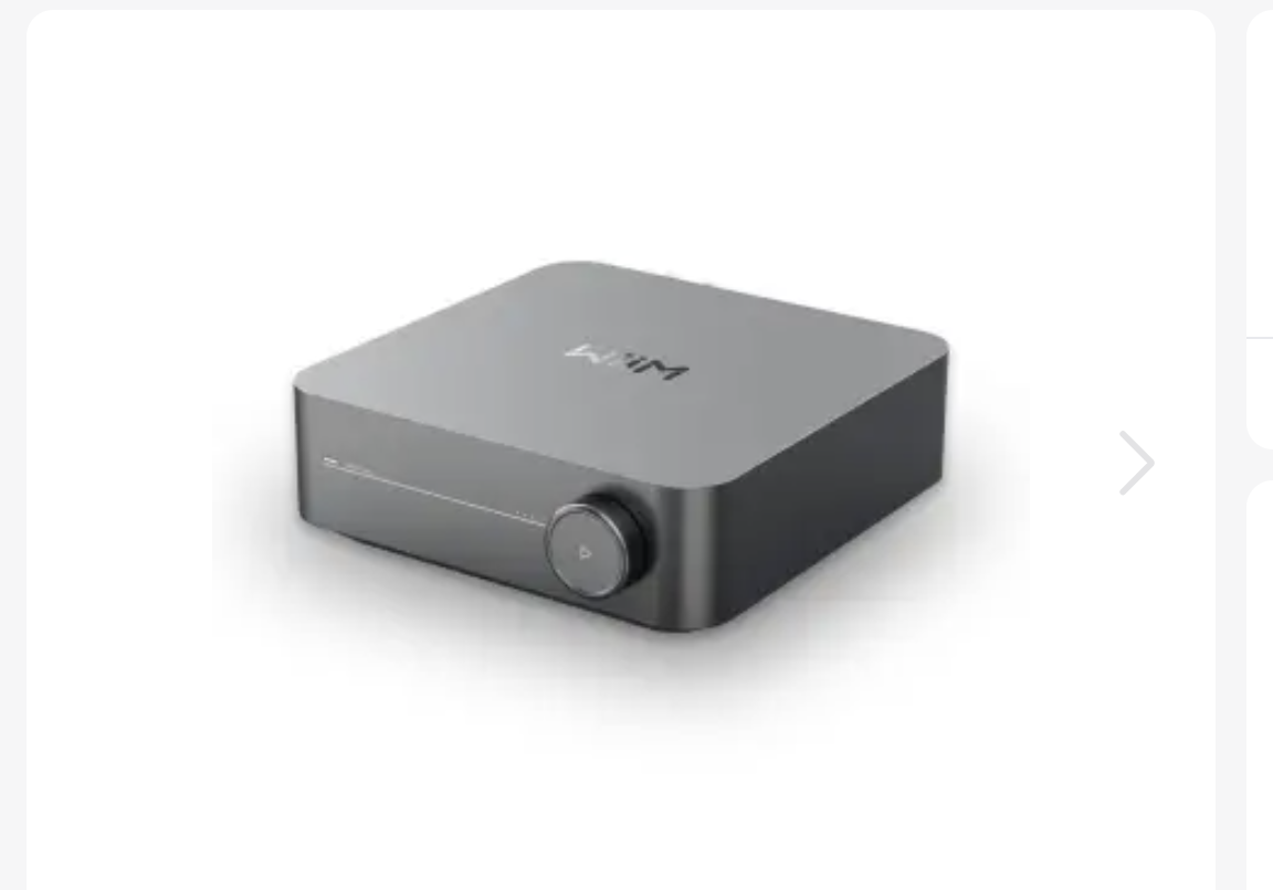 WiiM Space Grey Streaming Audio Amplifier