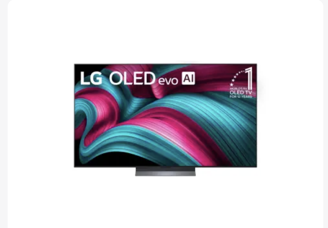LG 65in OLED65C5PUA OLED Evo AI C5 Series TV 2025