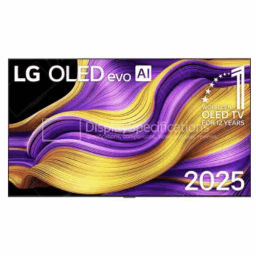 LG 65in OLED65G5WUA OLED Evo AI G5 Series TV 2025