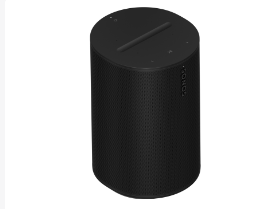 Sonos ERA-100-BL Next-Gen Stereo Bookshelf Speaker